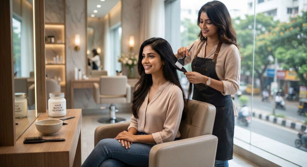 Best hair botox salons in Chennai 2026