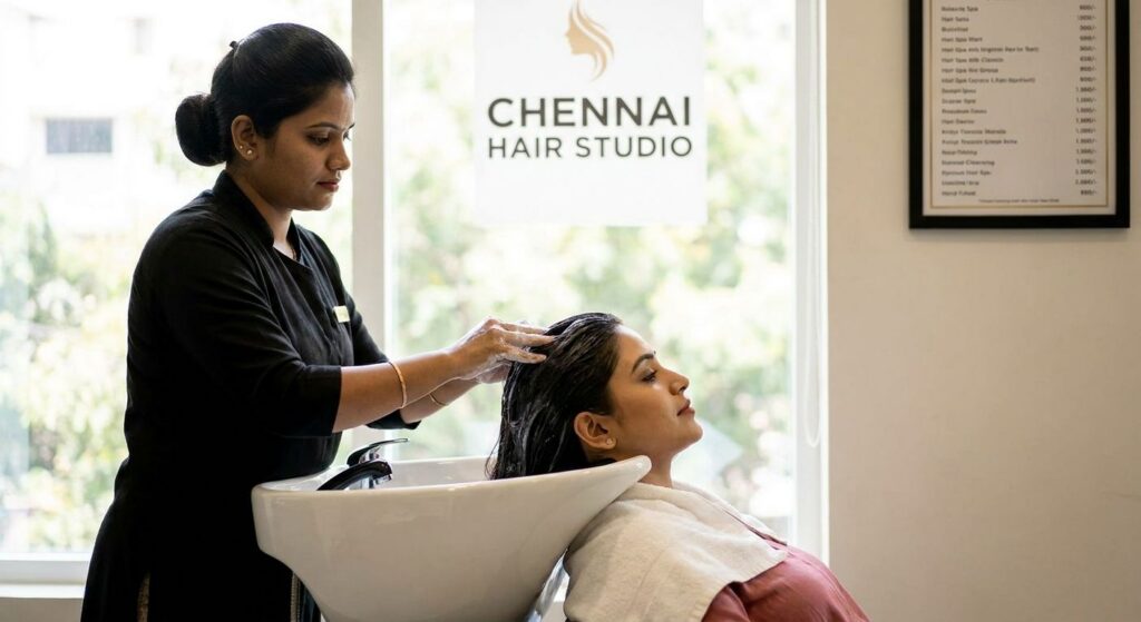 How much does hair spa cost in Chennai?